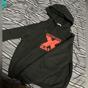 Balenciaga x rated hoodie size medium, worn a few times no stains